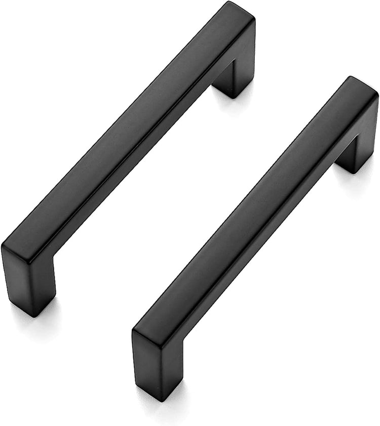 Ravinte Matte Black Cabinet Handles Solid Cabinet Pulls, 3 Inch CC, 30 Pack