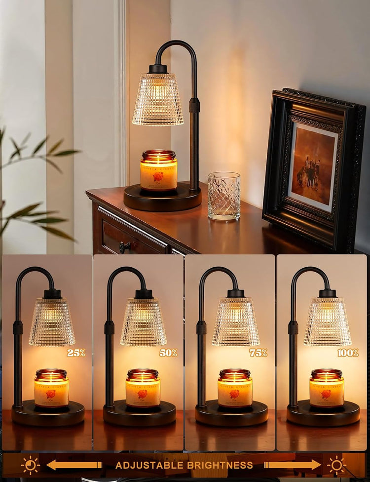 Innqoo Candle Warmer Lamp with Timer Home Decor Birthday Gifts for Women